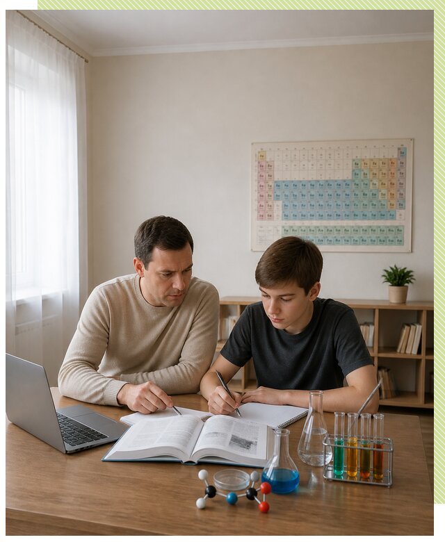 Репетитор по химии 8 класс в Бузулуке по цене от 1251 р. | Репетитор-Бзл